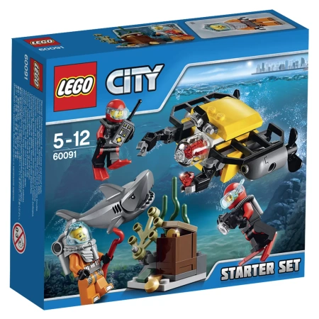 Конструктор LEGO City 60091 Глубоководные исследования для начинающих