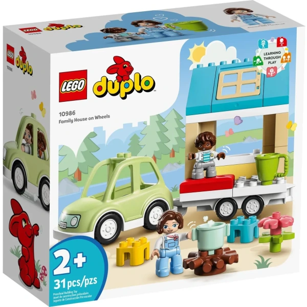 Конструктор LEGO DUPLO 10986 Семейный дом на колесах