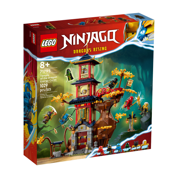 Конструктор LEGO Ninjago 71795 Храм энергетических ядер дракона