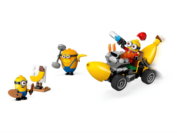 Конструктор LEGO Minions 75580 Миньоны и банановая машина