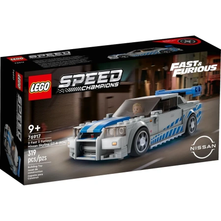 Конструктор LEGO Speed Champions 76917 Fast 2 Furious Nissan Skyline GT-R (R34)