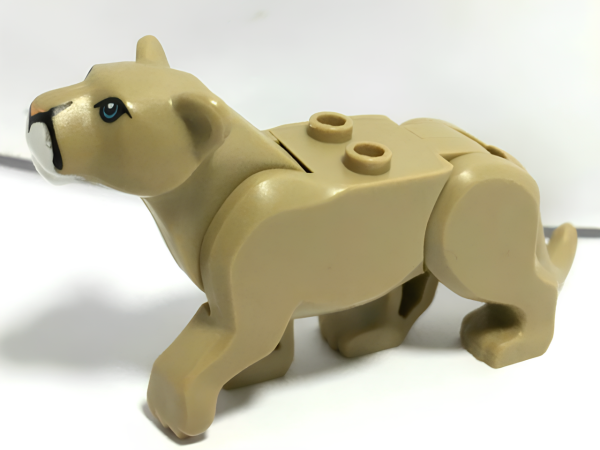 Горный лев Lego Cat, Large (Mountain Lion) with White Muzzle bb0787c01pb04