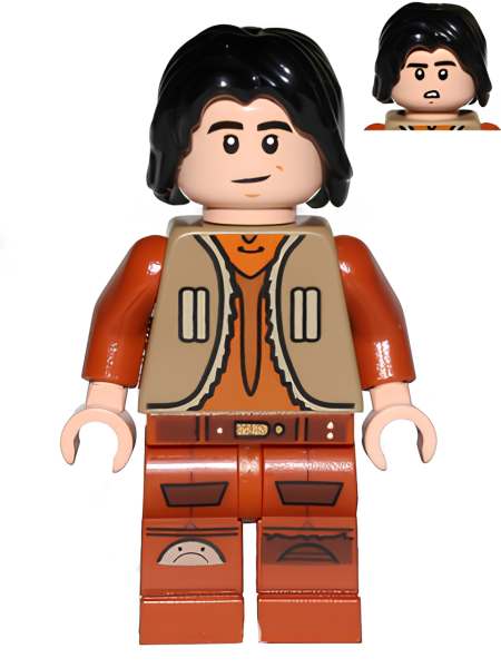 Минифигурка Lego Ezra Bridger - Hair sw0574 U