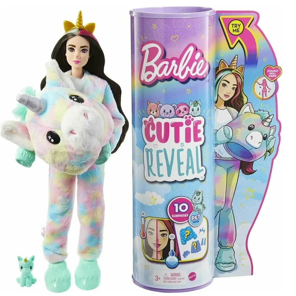 Кукла Barbie Cutie Reveal Милашка-проявляшка HJL56
