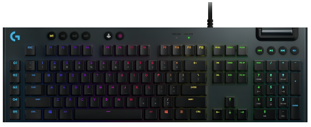 Клавиатура Logitech G G815 RGB Mechanical Gaming Keyboard Black USB Linear Switch