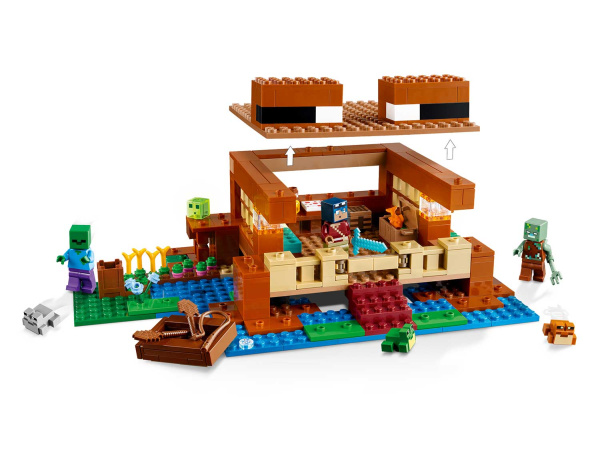 Конструктор LEGO Minecraft 21256 Лягушачий домик