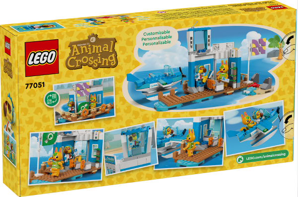 Конструктор LEGO Animal Crossing 77051 Летайте с Dodo Airlines