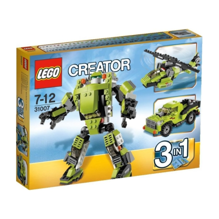 Конструктор LEGO Creator 31007 Крутой Робот Power Mech