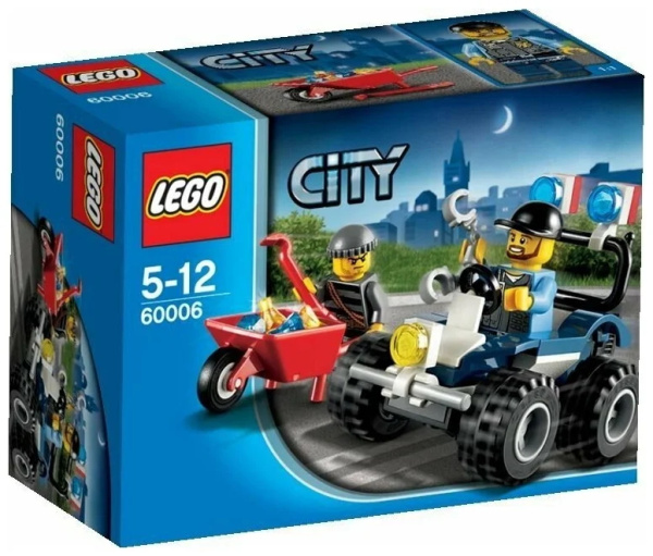 Конструктор LEGO City 60006 Полицейский квадроцикл