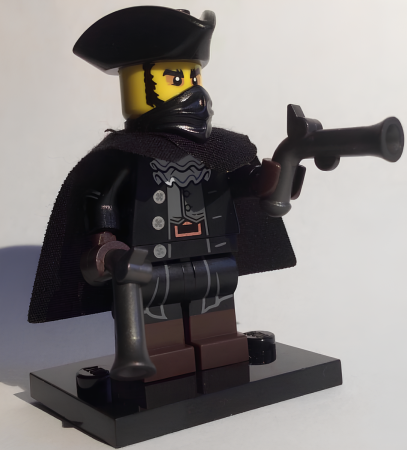 Минифигурка LEGO The Mystery Man (Highwayman), Series 17 col17-16  71018