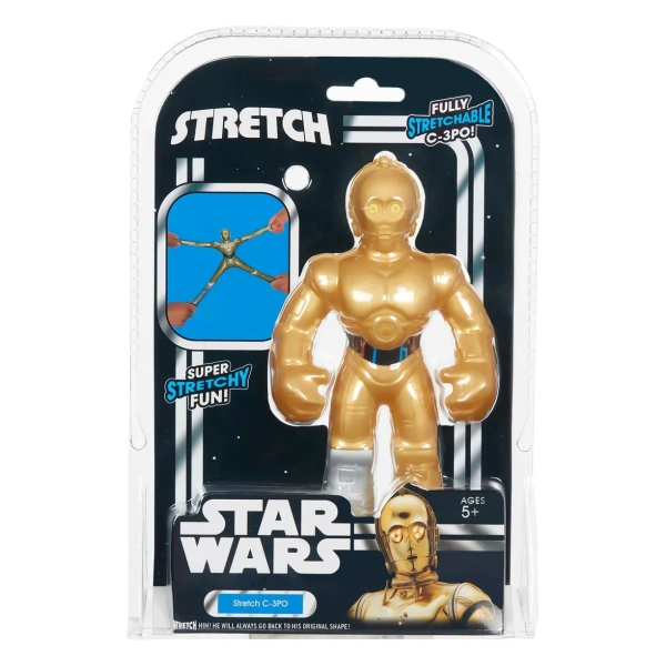 Фигурка Stretch Мини-Дроид C-3PO Си Трипио Звёздные Войны тянущаяся 41657