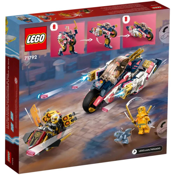 Конструктор LEGO Ninjago 71792 Байк-трансформер Соры