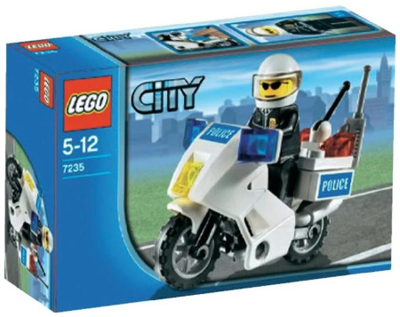 Конструктор LEGO City 7235 Полицейский мотоцикл