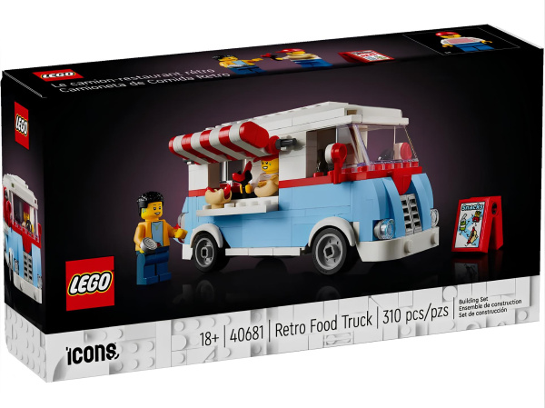 Конструктор LEGO Promotional 40681 Ретро-грузовик с едой