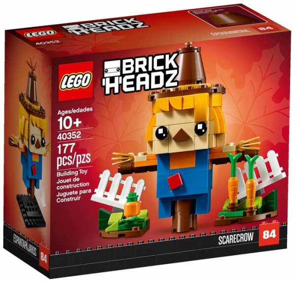 Конструктор LEGO BrickHeadz 40352 Пугало на День благодарения