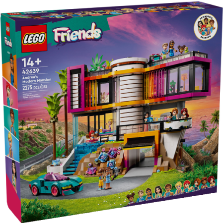 Конструктор LEGO Friends 42639 Andrea's Modern Mansion Современный дом Андреа