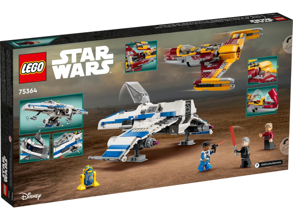 Конструктор LEGO Star Wars 75364 New Republic E-Wing vs. Shin Hati’s Starfighter