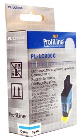 Картридж ProfiLine PL-LC900C-C, совместимый