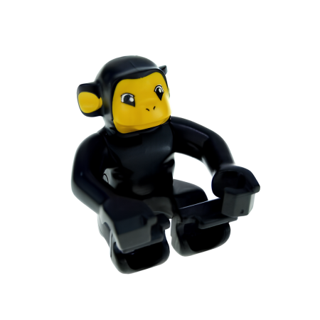 Обезьяна Lego Duplo Duplo Monkey, Eyes Semicircular Pattern 2281px1