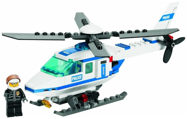 Конструктор LEGO City 7741 Полицейский вертолёт