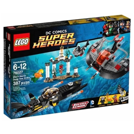 Конструктор LEGO DC Super Heroes 76027 Глубоководная атака Чёрной Манты