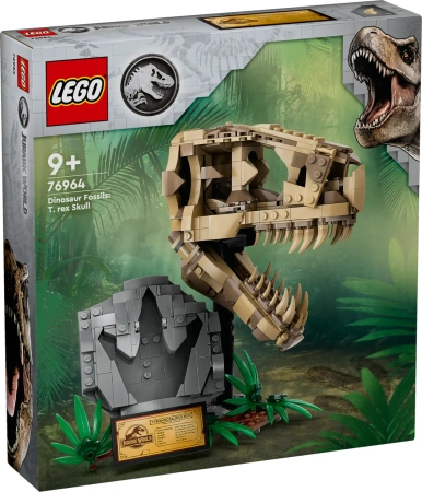 Конструктор LEGO Jurassic World 76964 Окаменелости динозавра: череп тираннозавра