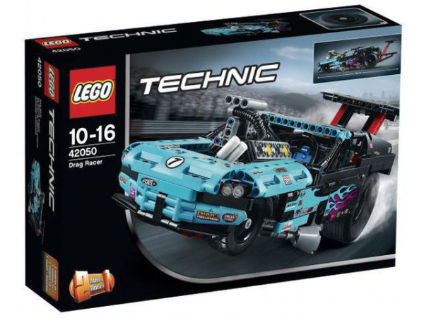 Конструктор LEGO Technic 42050 Гоночный драгстер УЦЕНКА (вскрыта коробка)