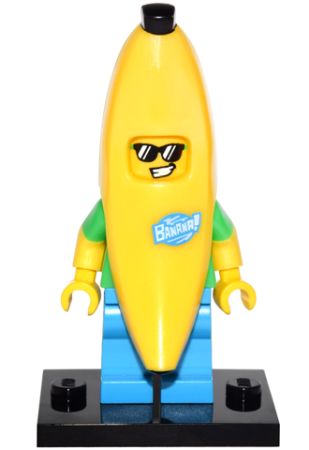 Минифигурка LEGO Banana Guy col16-15 71013 Серия 16