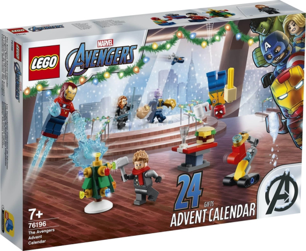 Конструктор LEGO Super Heroes 76196 Новогодний календарь 2021 года