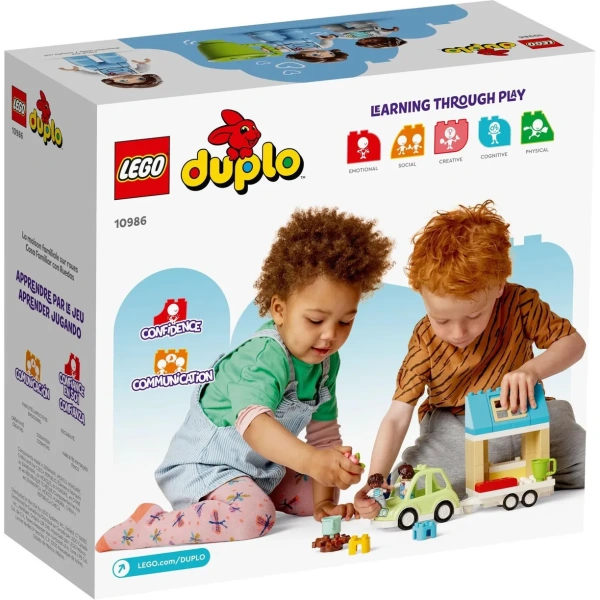 Конструктор LEGO DUPLO 10986 Семейный дом на колесах