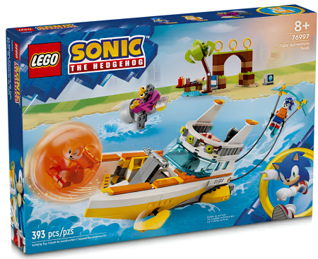 Конструктор LEGO Sonic the Hedgehog 76997 Лодка приключений Тейлза