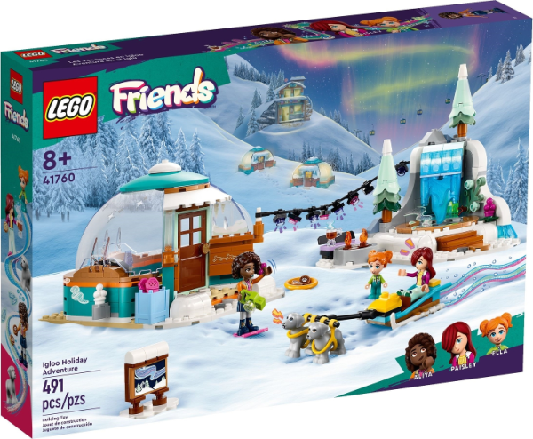 Конструктор Lego Friends 41760 Праздничное приключение в иглу