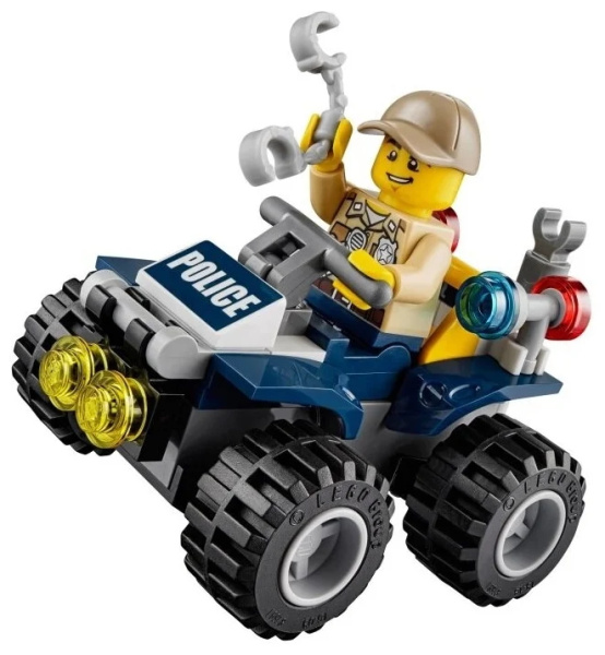 Конструктор LEGO City 60065 Патрульный вездеход