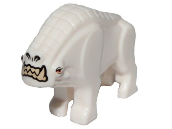 Lego Corellian Hound with Tan Teeth and Orange Eyes Pattern - Star Wars 36032pb01