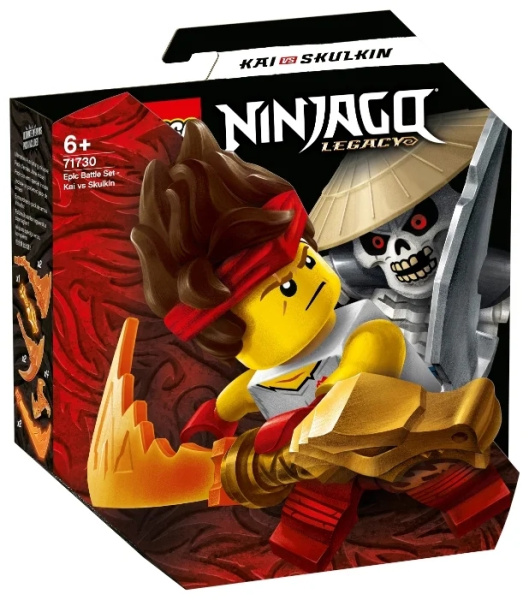 Конструктор LEGO Ninjago 71730 Легендарные битвы: Кай против Скелета