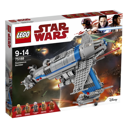 Конструктор LEGO Star Wars 75188 Бомбардировщик Сопротивления