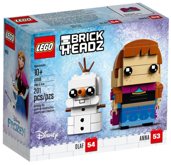Конструктор LEGO BrickHeadz 41618 Анна и Олаф