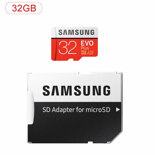 Карта памяти microSDHC UHS-I Samsung EVO PLUS 32 ГБ, 95 МБ/с, Class 10, MB-MC32GA/RU, 1 шт., переходник SD