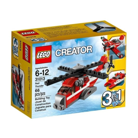 Конструктор LEGO Creator 31013 Вертолёт Красный Гром