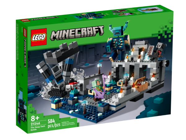 Конструктор LEGO Minecraft 21246 The Deep Dark Battle
