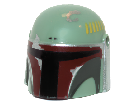 Lego Headgear Helmet with Holes, SW Mandalorian 87610pb01