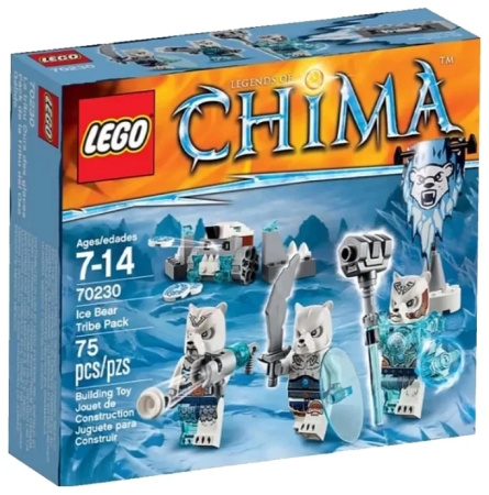 Конструктор LEGO Legends of Chima 70230 Лагерь полярных Медведей