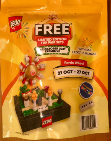 Конструктор LEGO Bricktober Fairground Set 4/4 - Ferris Wheel