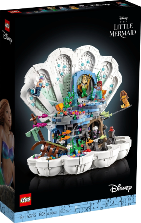 Конструктор LEGO Disney 43225 Русалочка королевская ракушка