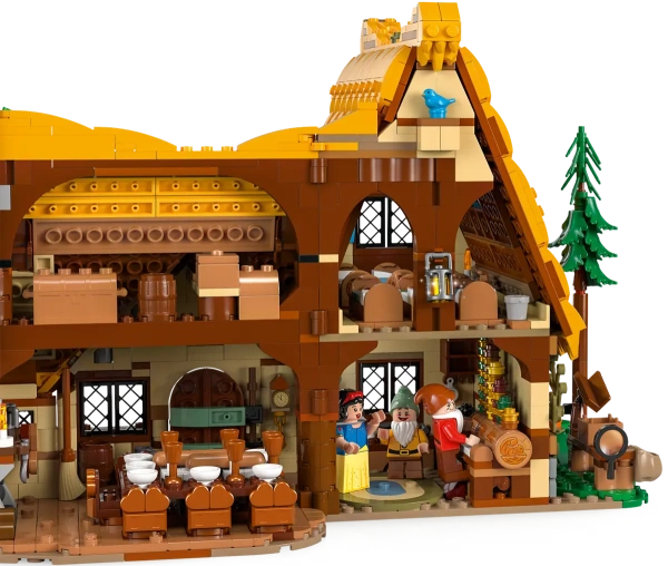 Конструктор LEGO Disney 43242 Домик Белоснежки и семи гномов