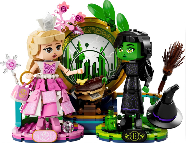 Конструктор LEGO Wicked 75682 Фигурки Эльфабы и Глинды