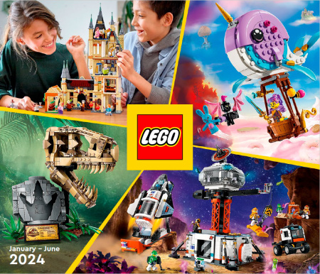 Каталог LEGO 2024 год (1-полугодие) январь-июнь