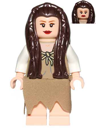 Минифигурка Lego Star Wars Princess Leia (Endor, Loose Hair) sw0504