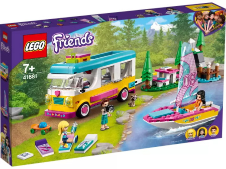 Конструктор LEGO Friends 41681 Лесной дом на колесах и парусная лодка