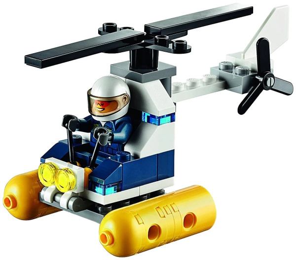 Конструктор LEGO City 30311 Полицейский гидровертолет